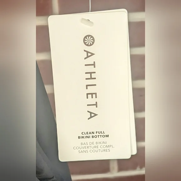 NWT Athleta Square Neck Bra Cup Tankini 34D/DD with Full Bikini Bottom Size M - Picture 13 of 15